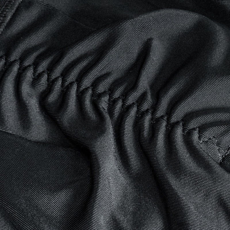Front-Zip High-Waist Sculpting Shaping Shorts