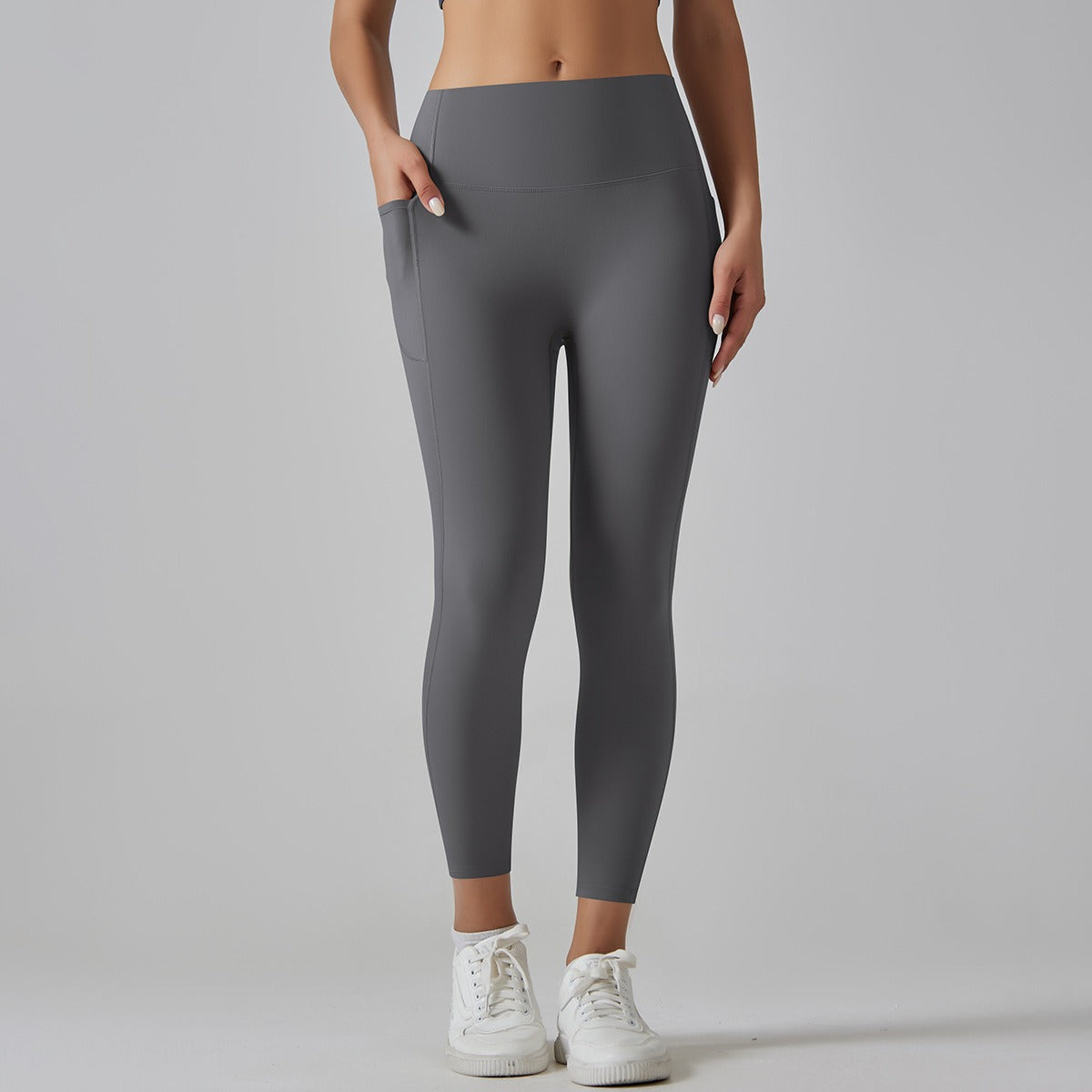 High Waist Legging met Zakken