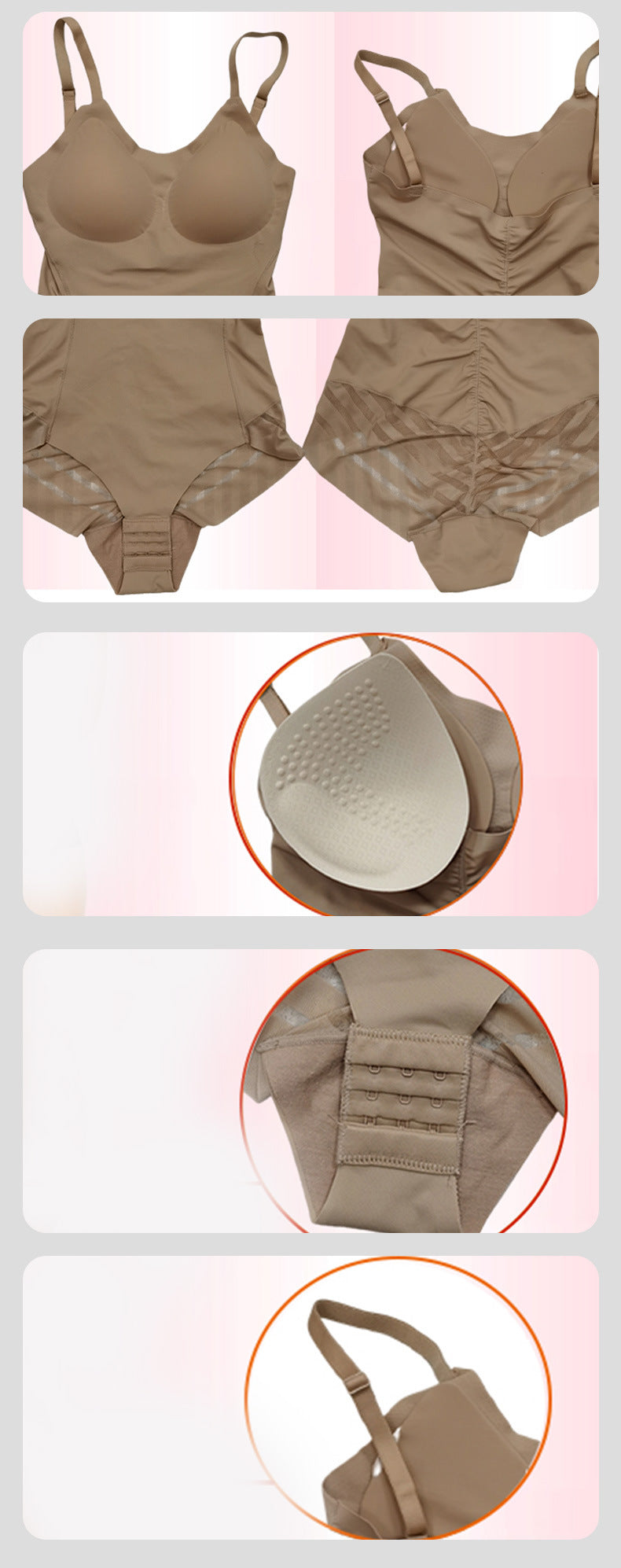 Naadloze corrigerende body string