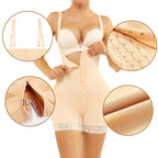 Hele Bodysuit met Haaksluiting & Dijbeen Vorming om Taille te Scuplteren