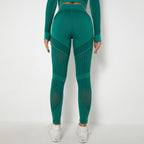 Naadloze Mesh Sculpting Legging met Hoge Taille