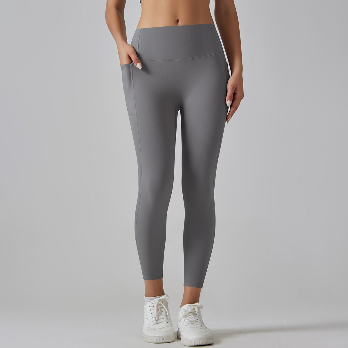 High Waist Legging met Zakken