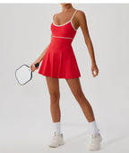 Atletische Sculpting Fit-and-Flare Shaping Jurk