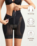 High-Waist Sculpting Shorts with Thigh Smoothing
