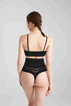 Naadloze corrigerende string met hoge taille