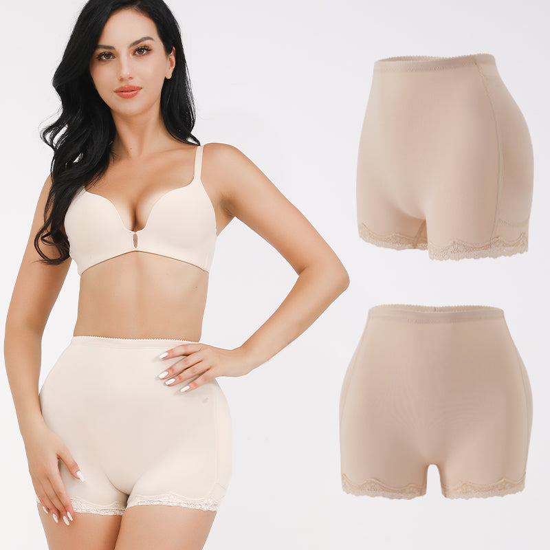 Naadloze corrigerende shorts met hoge taille