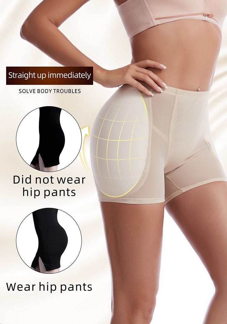High-Waist Mesh Push-Up Corrigerende Short