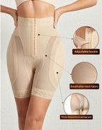 High-Waist Sculpting Shorts with Thigh Smoothing