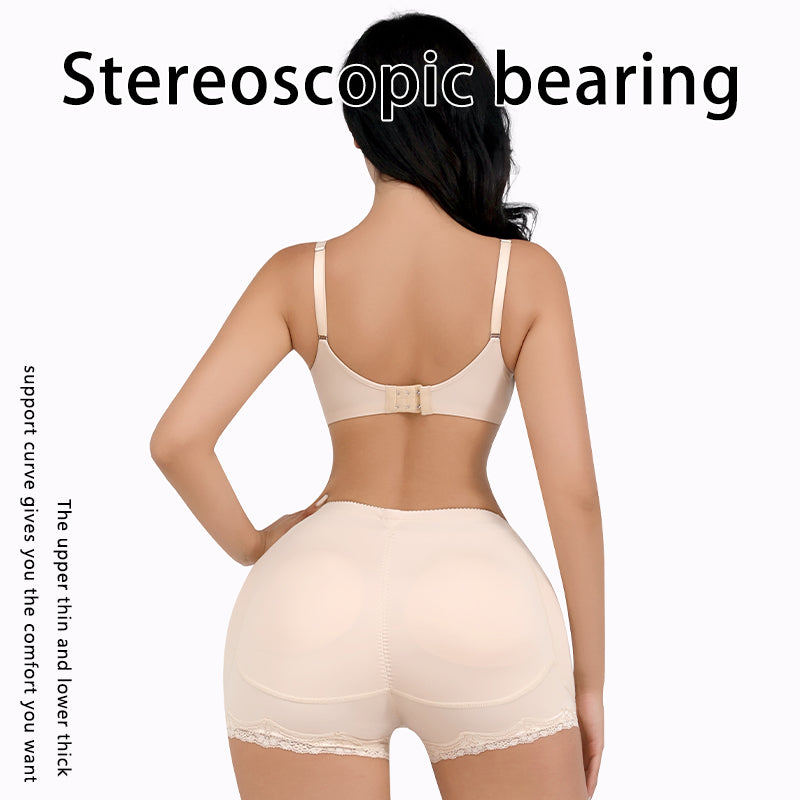 Naadloze corrigerende shorts met hoge taille