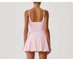 Atletische Sculpting Fit-and-Flare Shaping Jurk