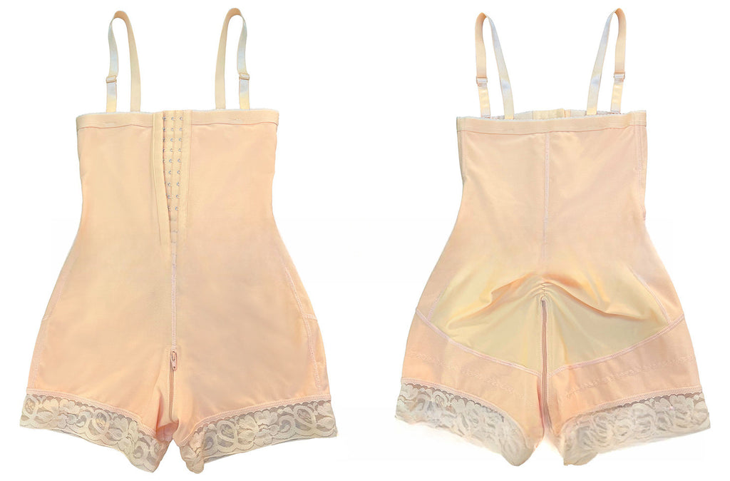 Hele Bodysuit met Haaksluiting & Dijbeen Vorming om Taille te Scuplteren