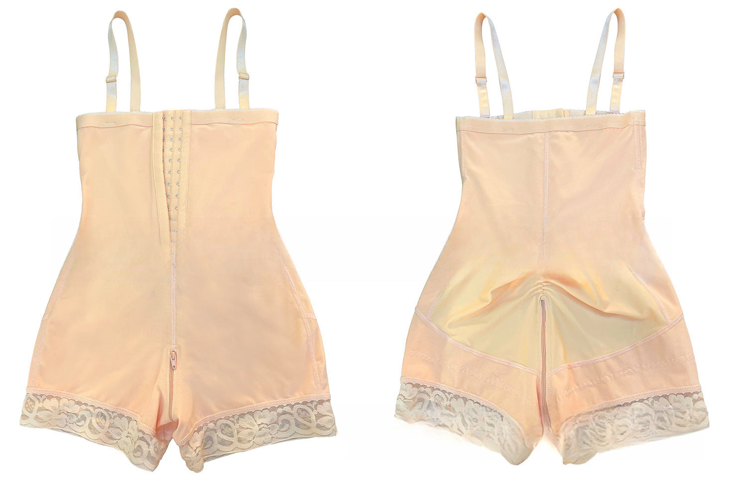 Hele Bodysuit met Haaksluiting & Dijbeen Vorming om Taille te Scuplteren