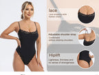 Corrigerend Bodysuit met Kanten Afwerking