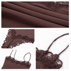 Cami-body met kanten rand