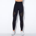 Naadloze Mesh Sculpting Legging met Hoge Taille