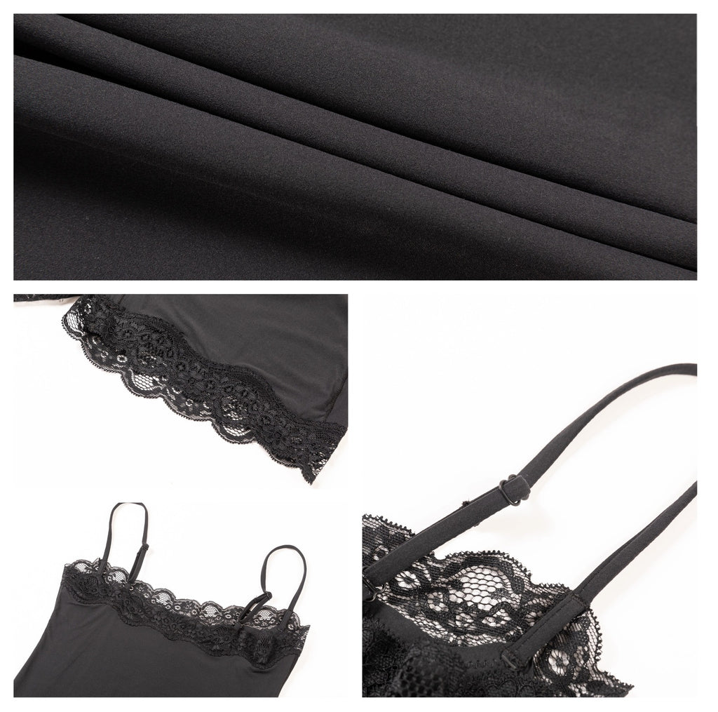 Corrigerende Bodysuit Shorts met Kanten Afwerking