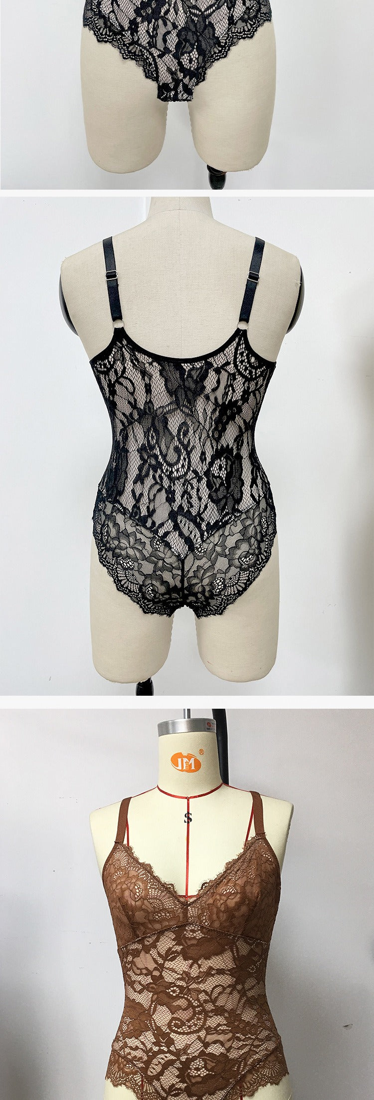 Corrigerende Bodysuit Volledig Kant