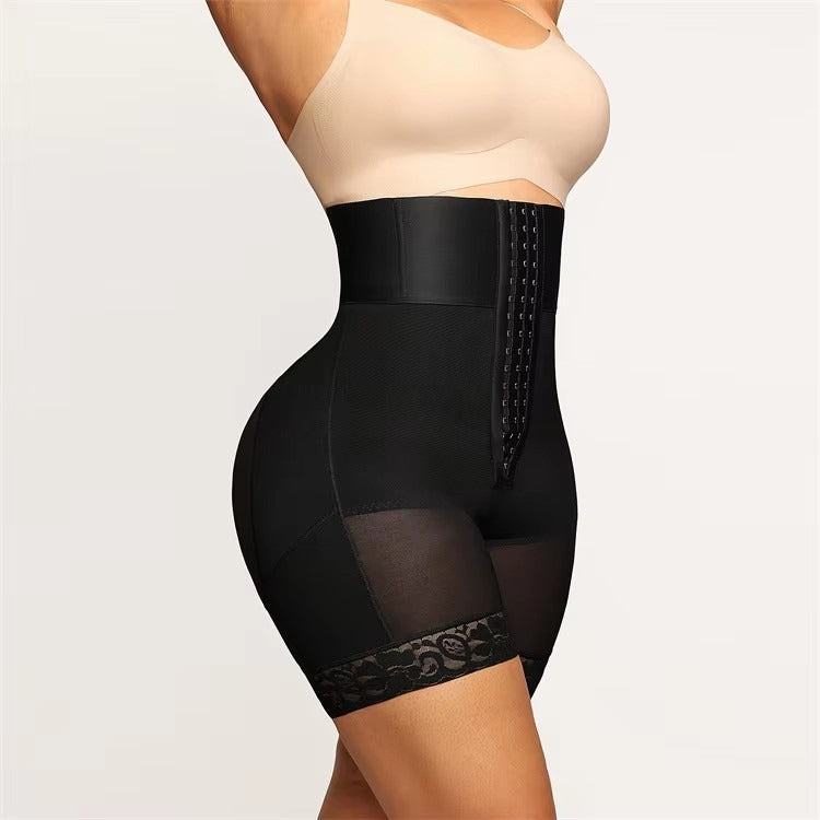 Taille Vormende Shorts met Haaksluiting