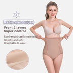 Corrigerende slip met hoge taille en mesh details