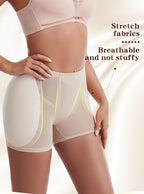High-Waist Mesh Butt-Lifting Shaping Shorts