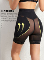 High-Waist Sculpting Shorts with Thigh Smoothing