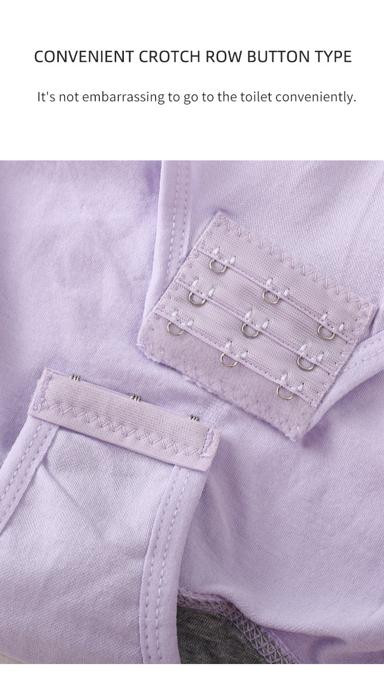 Taillerende Bodysuit met Brede Bandjes en Haak- en Oogsluiting