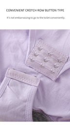 Taillerende Bodysuit met Brede Bandjes en Haak- en Oogsluiting