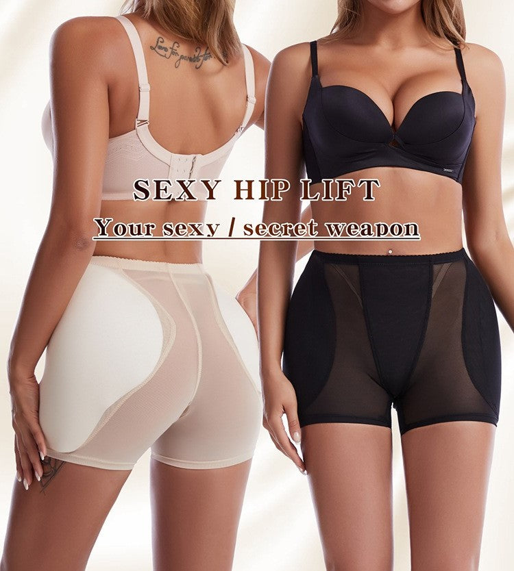 High-Waist Mesh Butt-Lifting Shaping Shorts