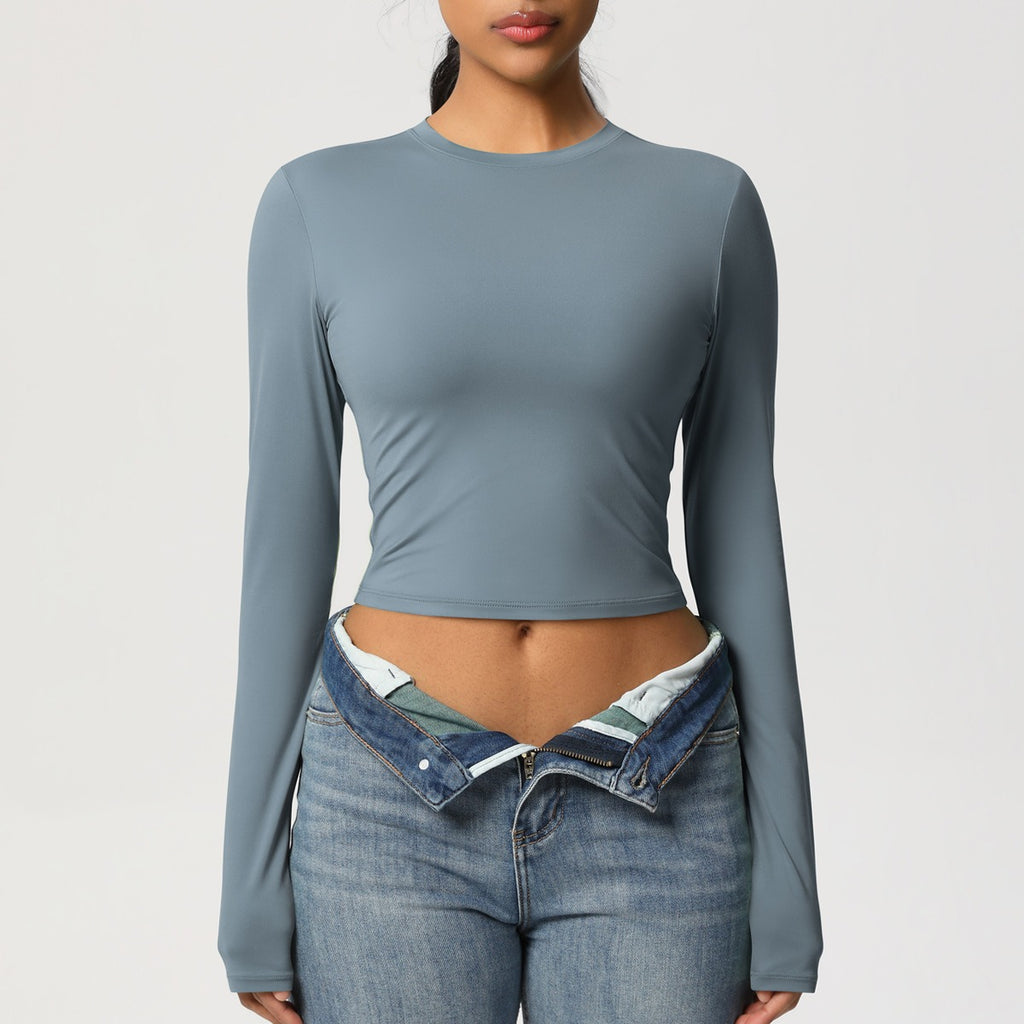 SculptFit Cropped Vormgevende Sporttop
