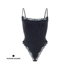 Stringbody met kanten rand