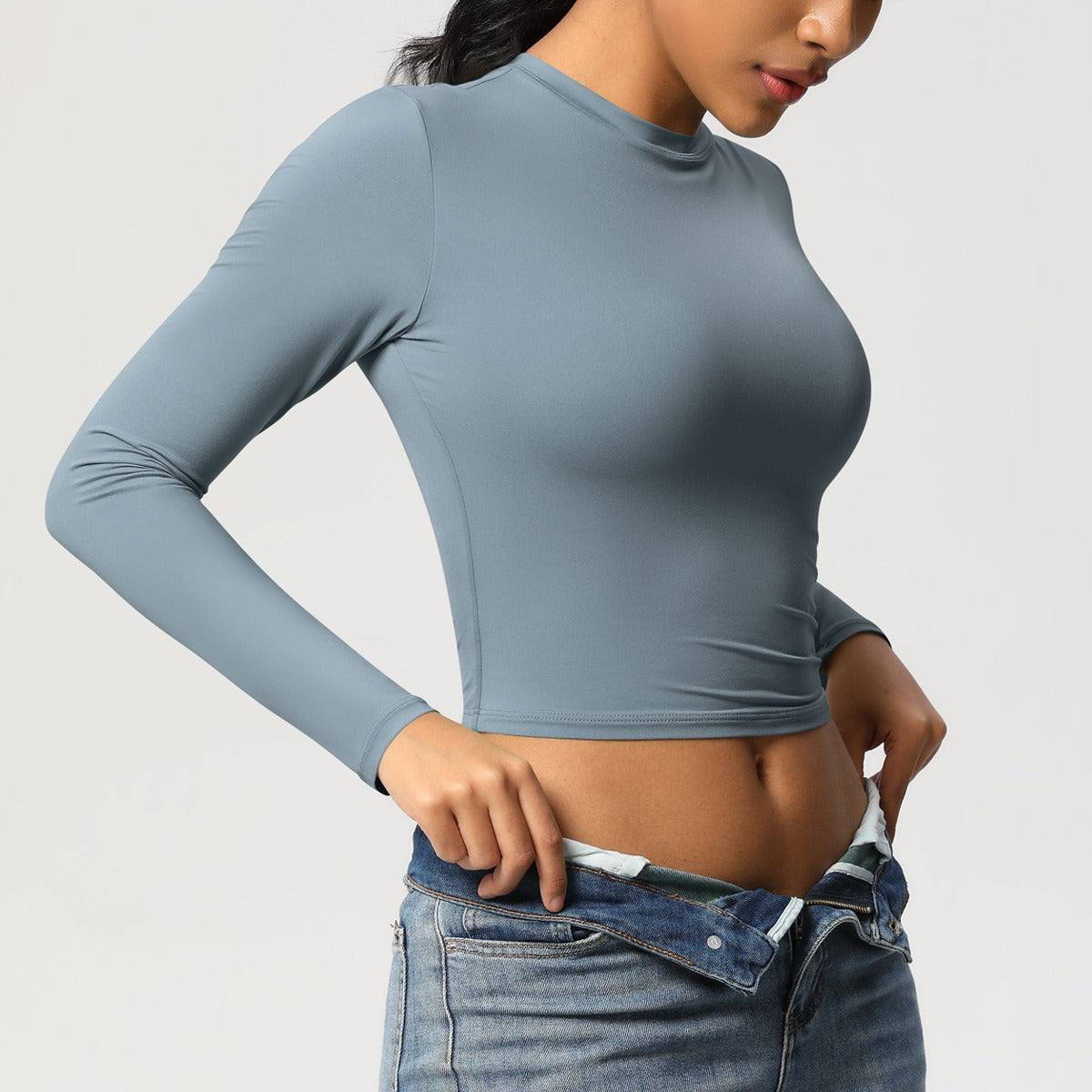SculptFit Cropped Vormgevende Sporttop