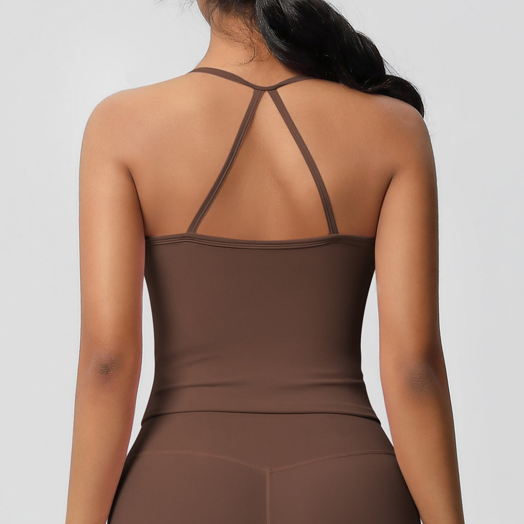Korte Mouw Sculpting Actieve Croptop
