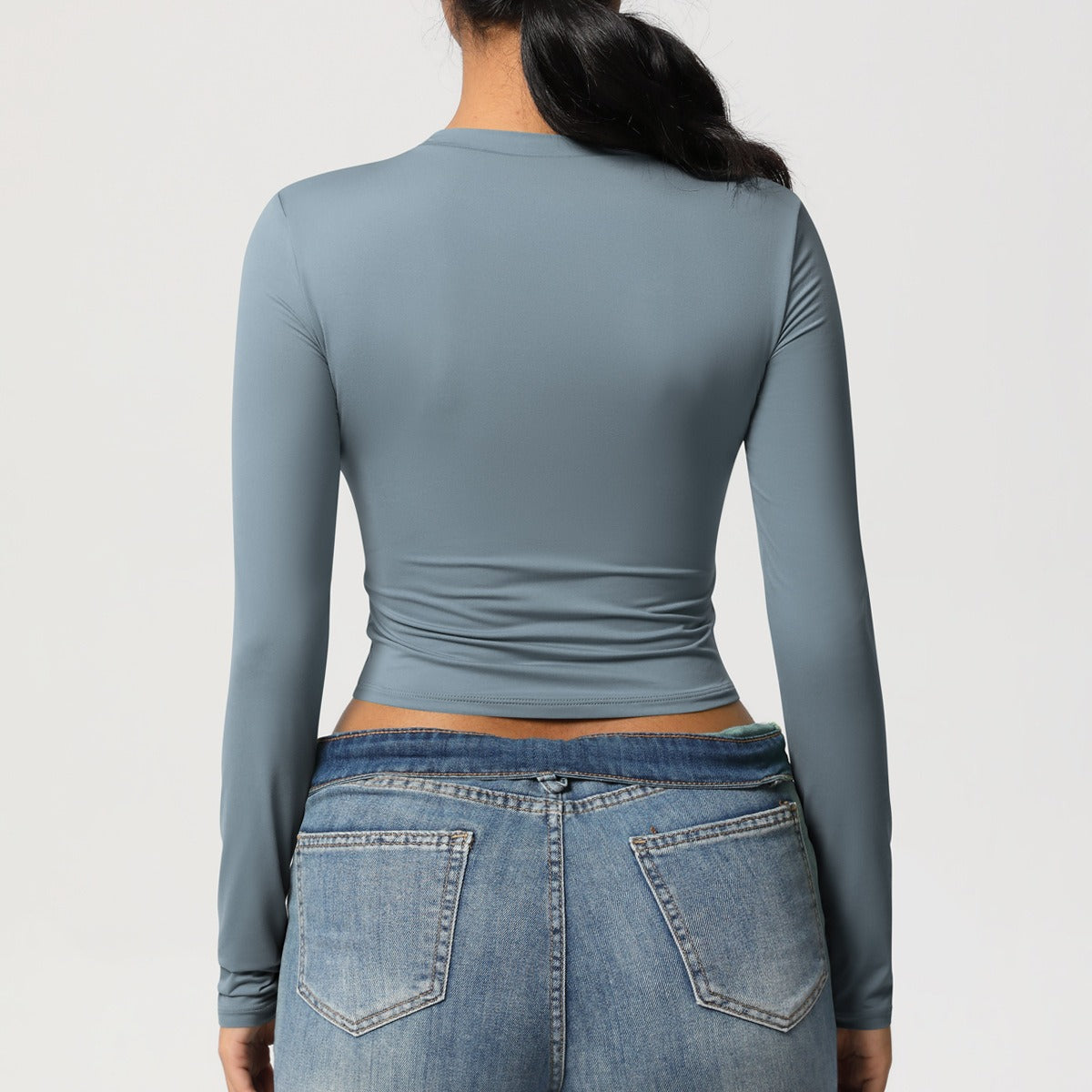 SculptFit Cropped Vormgevende Sporttop