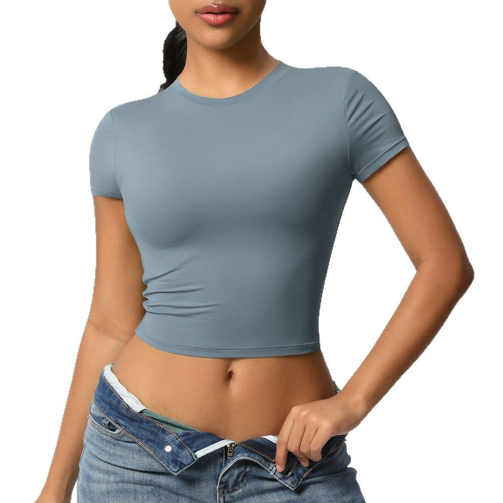 Second-Skin Vormgevende Actieve Crop Top