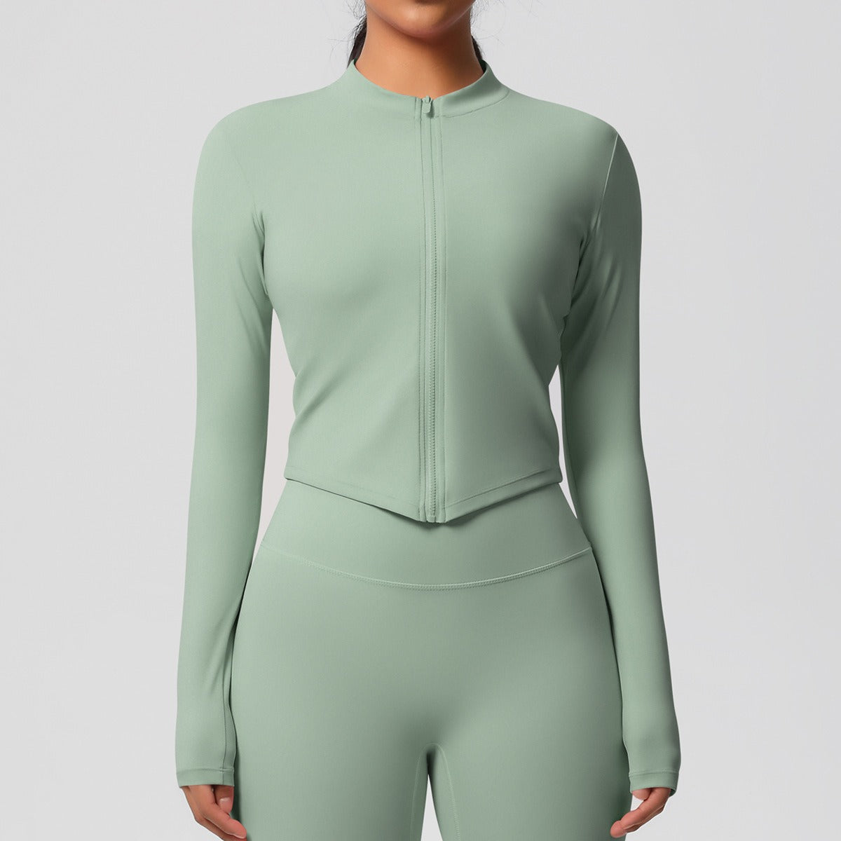 Second-Skin Vormgevende Actieve Crop Top
