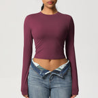 SculptFit Cropped Vormgevende Sporttop