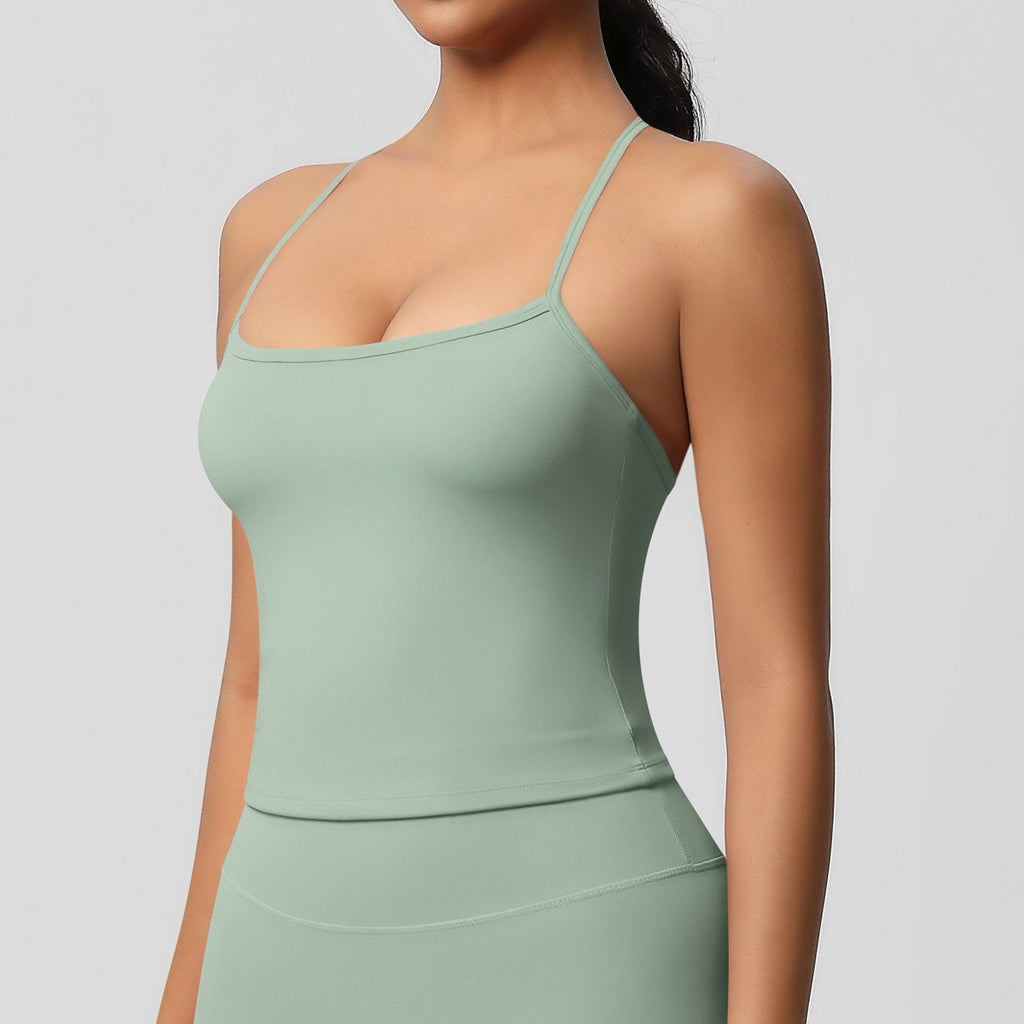 Korte Mouw Sculpting Actieve Croptop