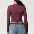 SculptFit Cropped Vormgevende Sporttop