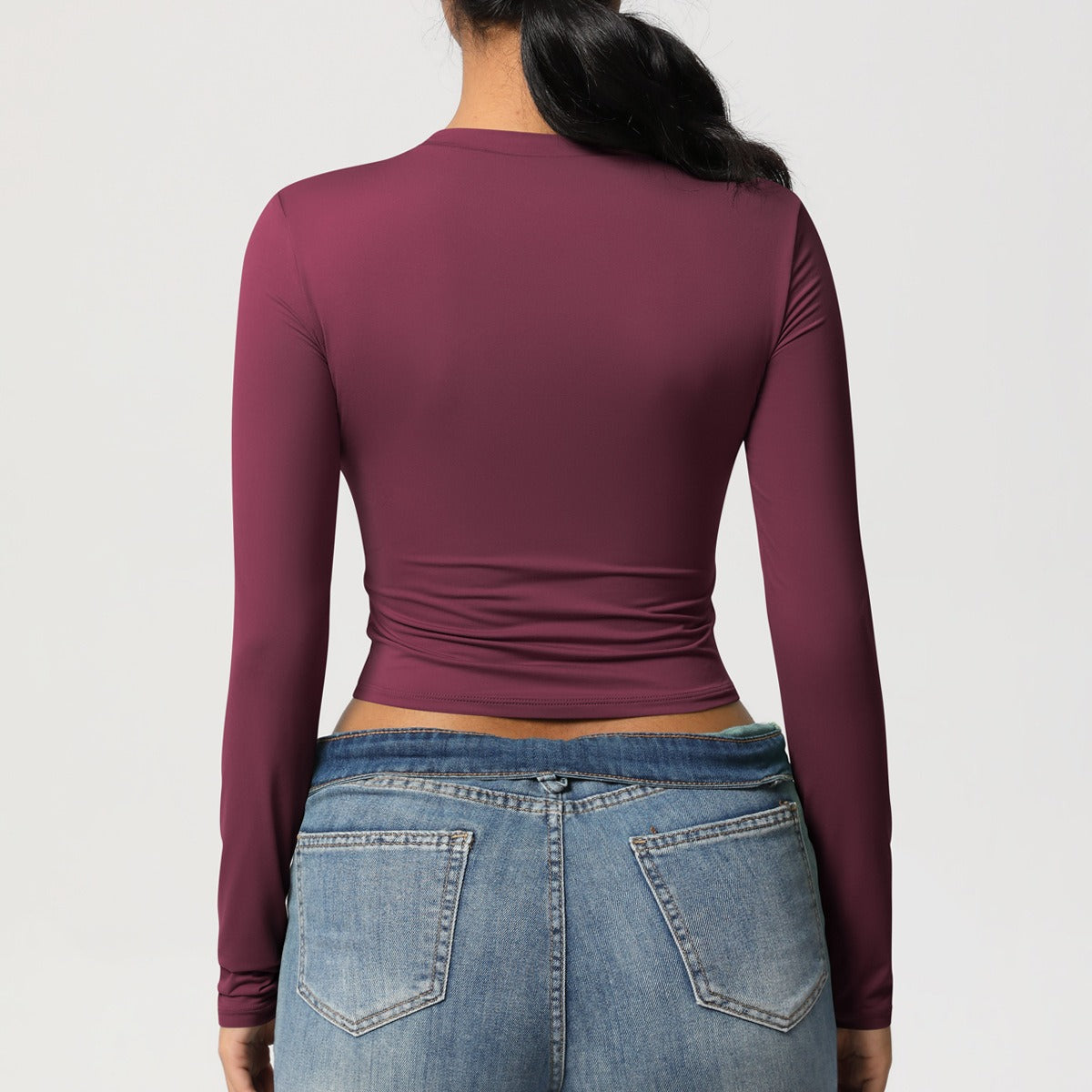 SculptFit Cropped Vormgevende Sporttop