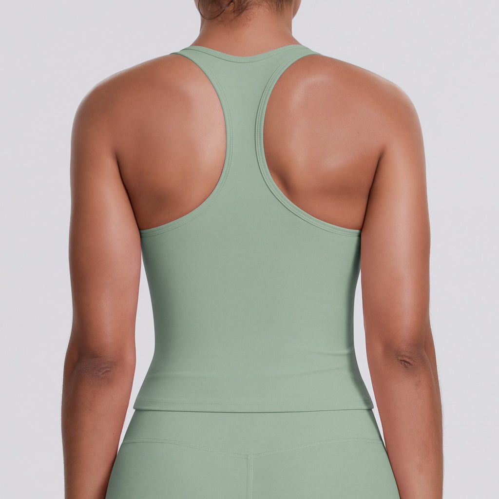 Mouwloze Sculpting Activewear Tanktop
