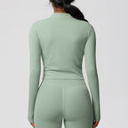 Second-Skin Vormgevende Actieve Crop Top