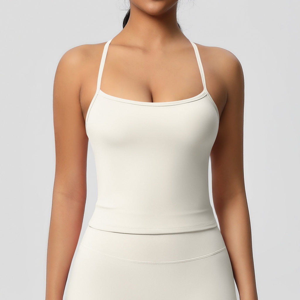 Korte Mouw Sculpting Actieve Croptop
