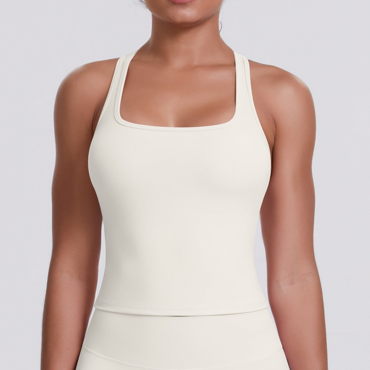 Mouwloze Sculpting Activewear Tanktop