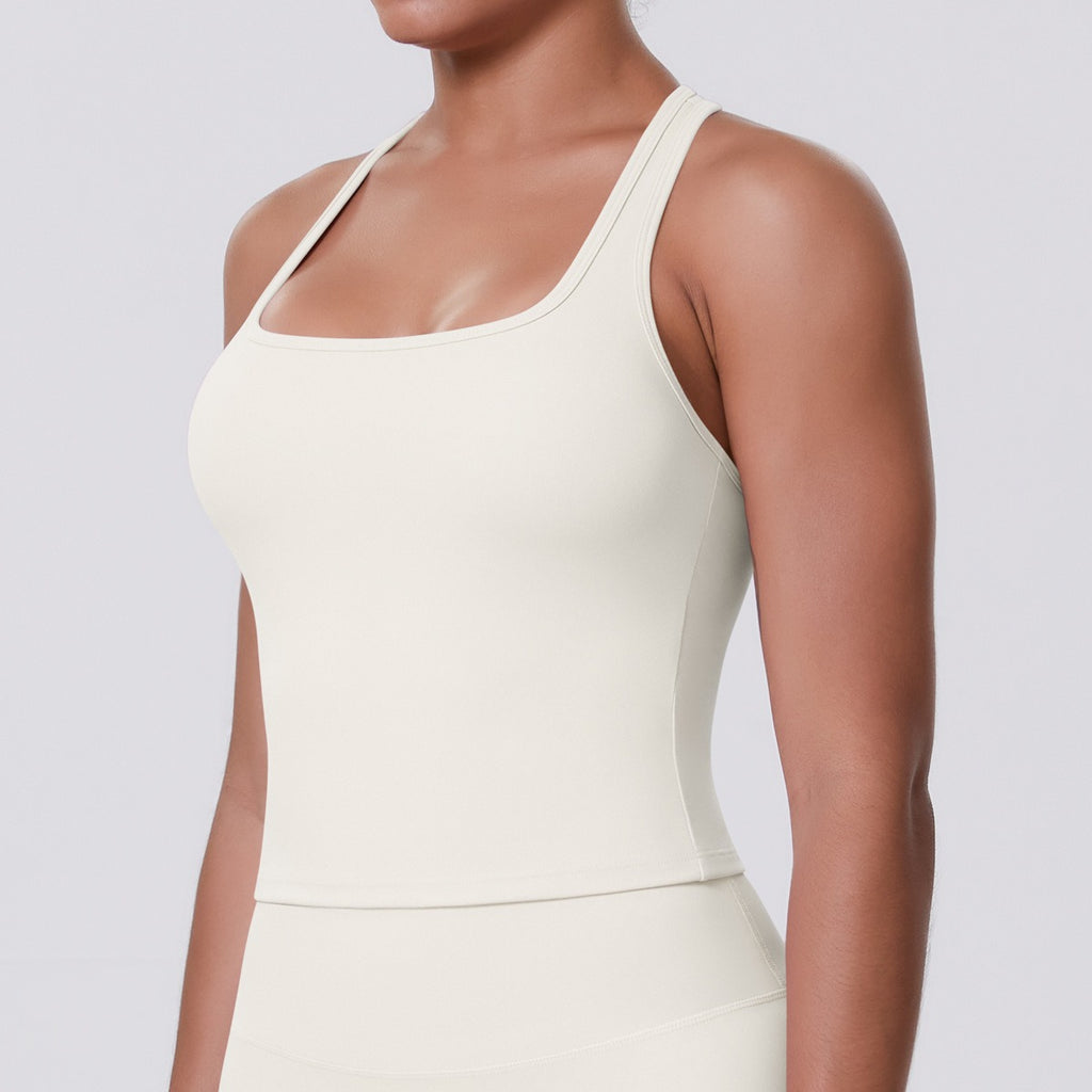 Mouwloze Sculpting Activewear Tanktop