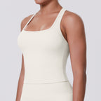 Mouwloze Sculpting Activewear Tanktop