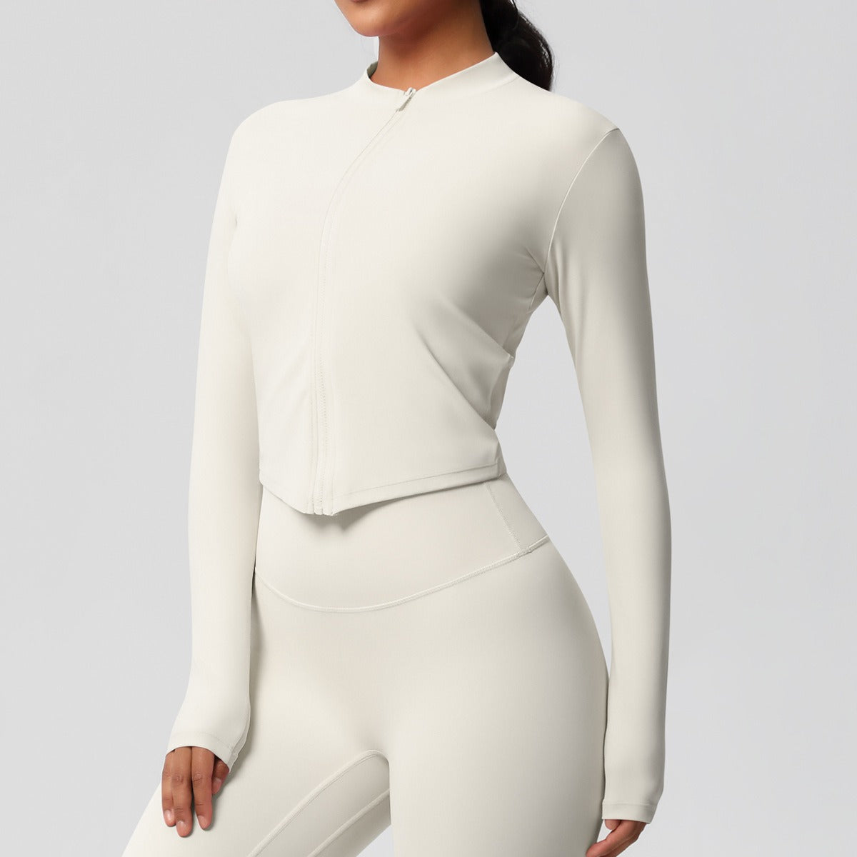 Second-Skin Vormgevende Actieve Crop Top