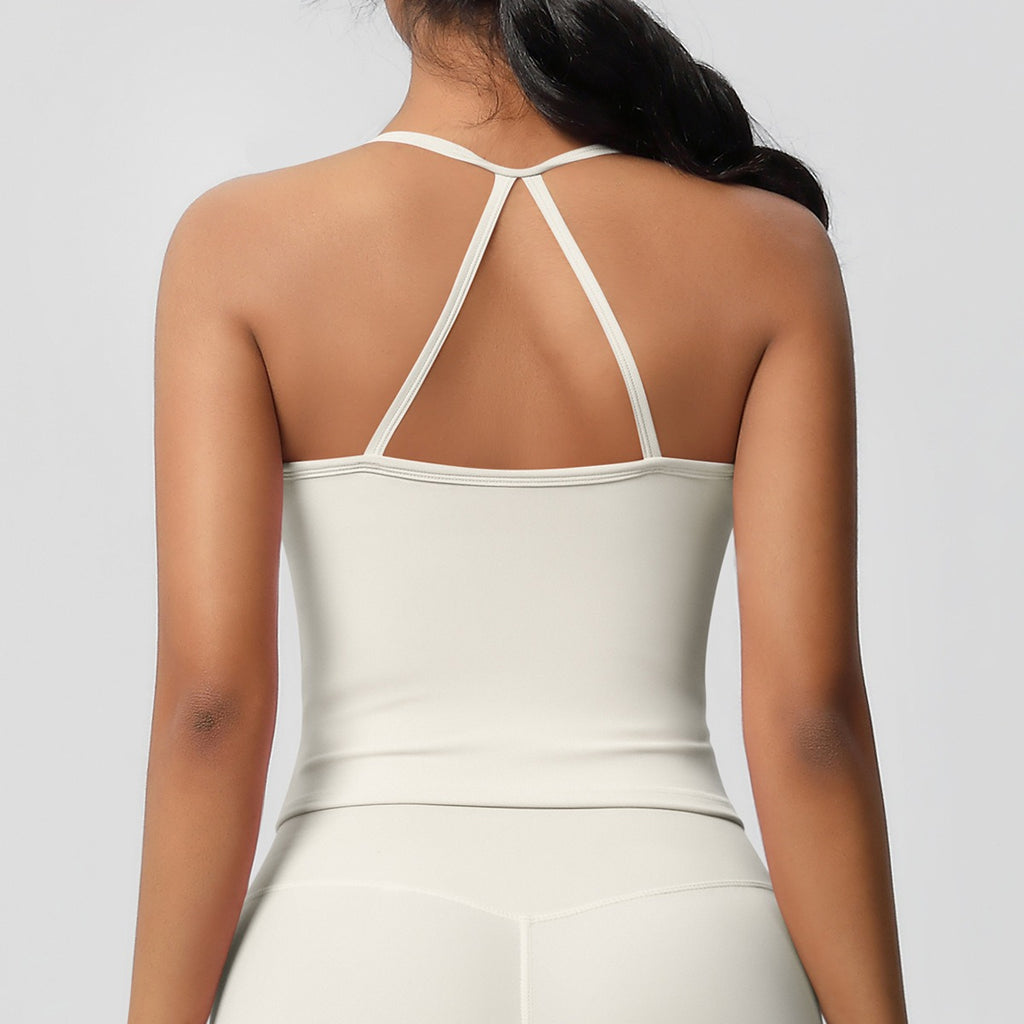 Korte Mouw Sculpting Actieve Croptop