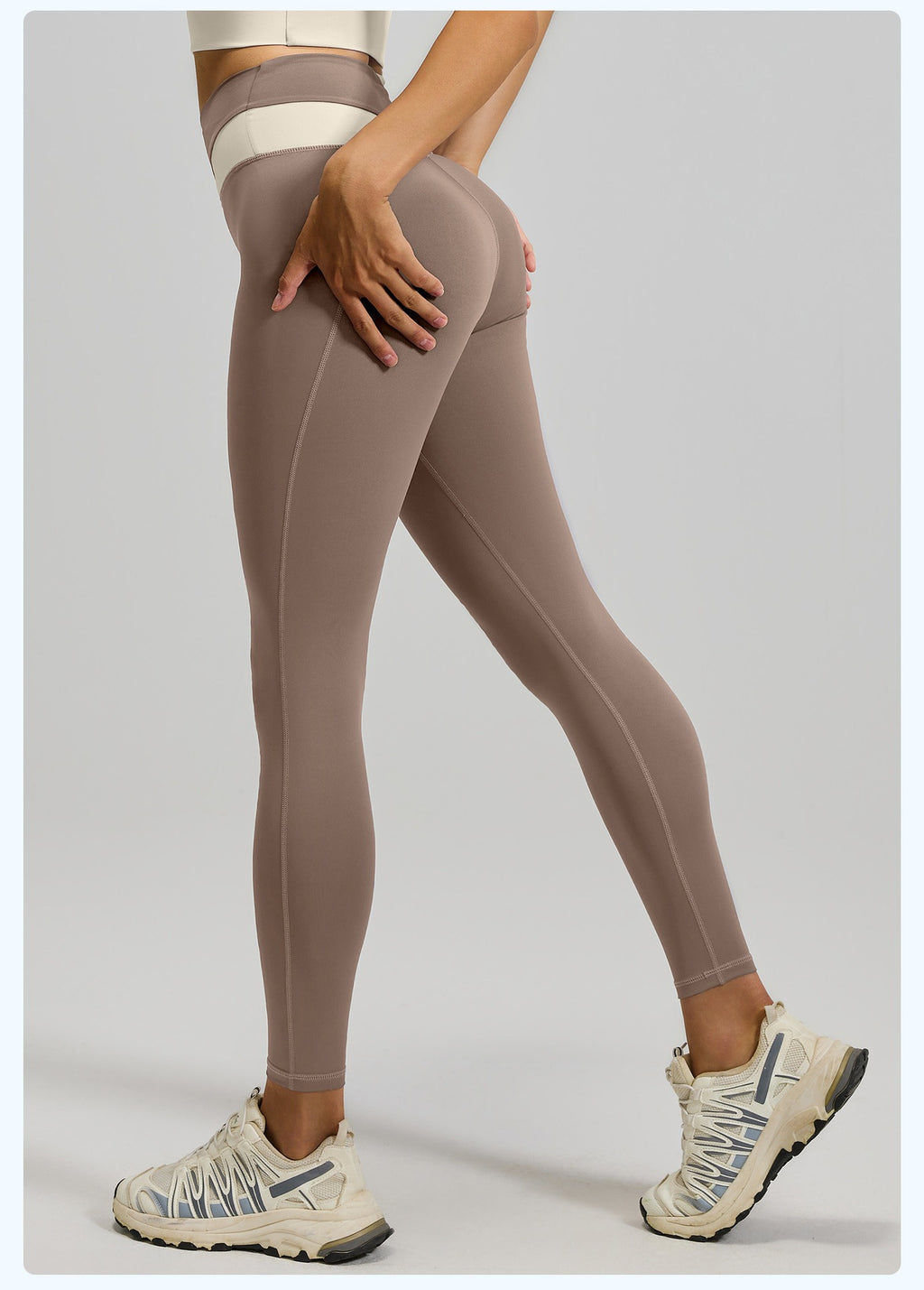 High-Waist Vormgevende Performance Legging