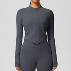 Second-Skin Vormgevende Actieve Crop Top