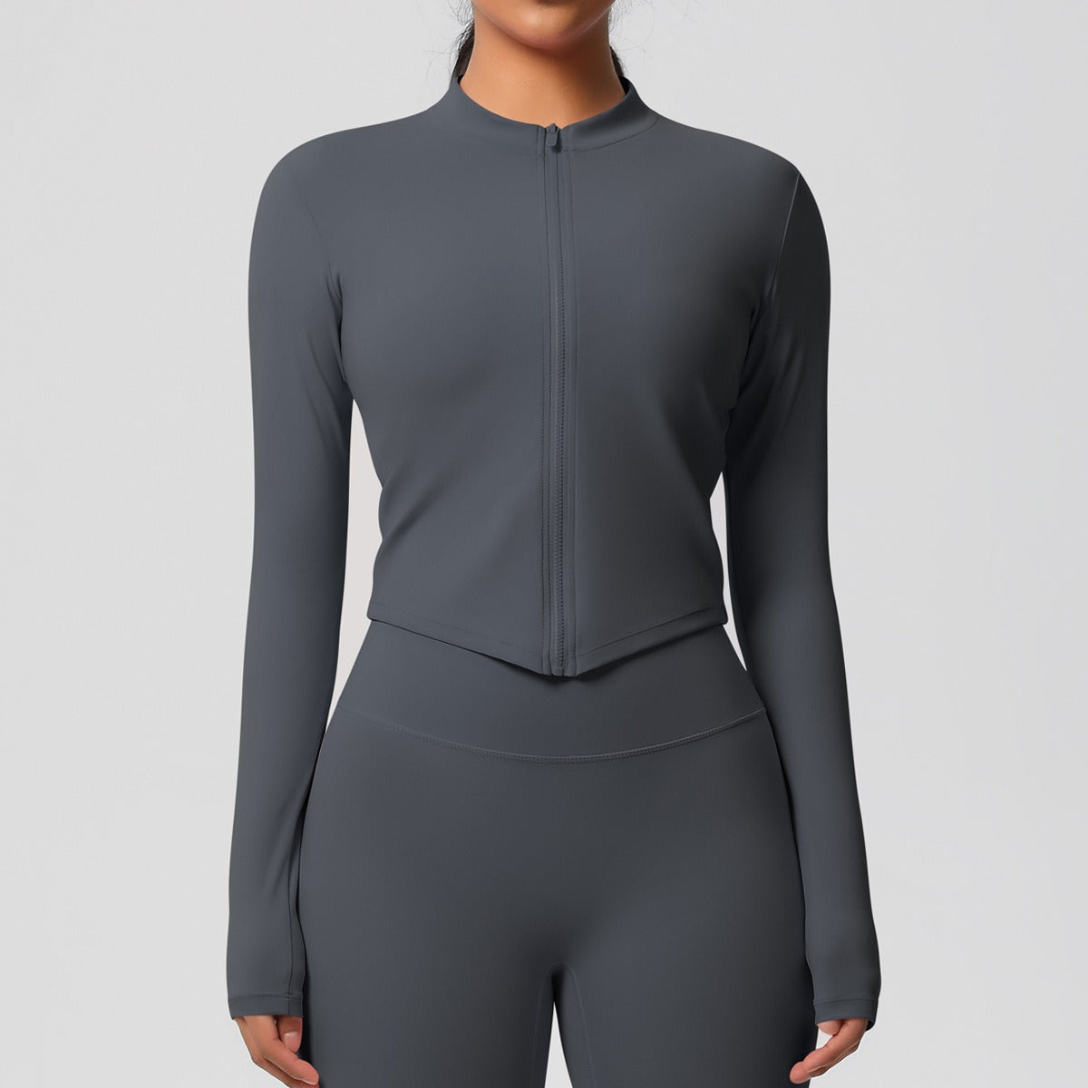 Second-Skin Vormgevende Actieve Crop Top